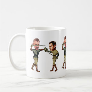 Jordanien Peterson gegen Sam Harris Kaffeetasse