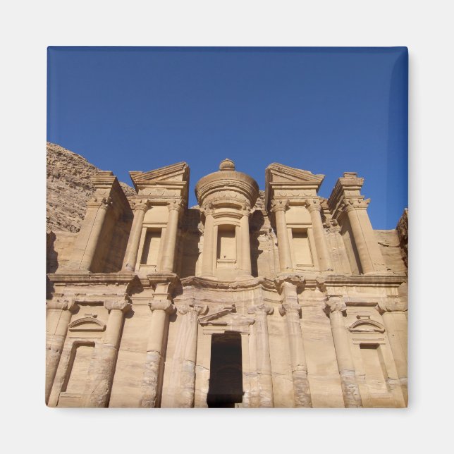 Jordanien, Petra, das Kloster, Al Deir. Magnet (Vorne)