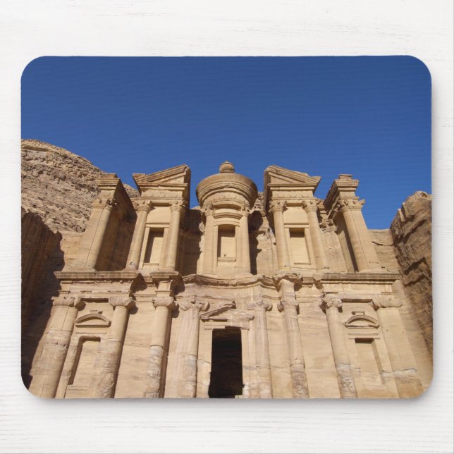 Jordanien, Petra, Das Kloster, Al Deir. Mousepad (Vorne)