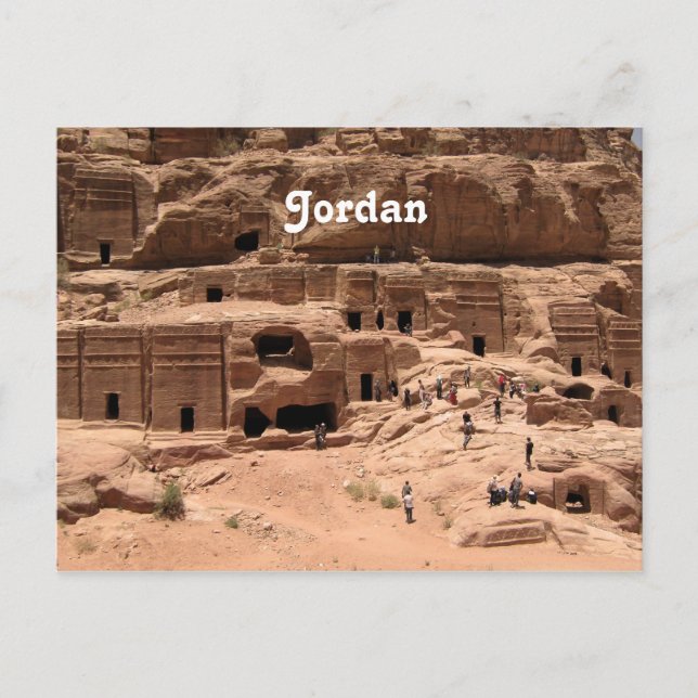 Jordanien Postkarte (Vorderseite)