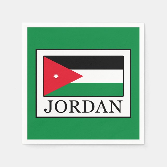 Jordanien Serviette (Vorderseite)