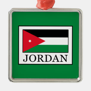 Jordanien Silbernes Ornament