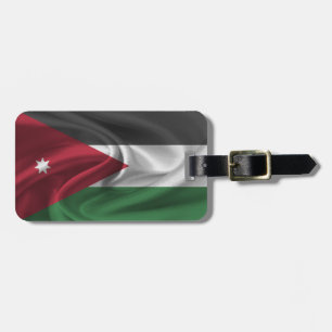 jordanische Flagge Gepäckanhänger