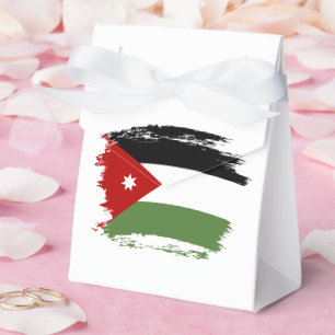 Jordanische Flagge Geschenkschachtel