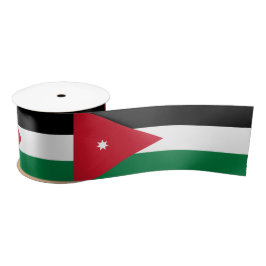 jordanische Flagge Satinband