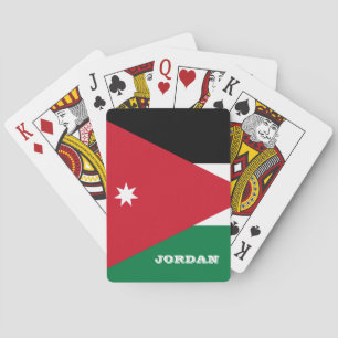 Jordanische Flaggenspiele, Jordanien Spielkarten