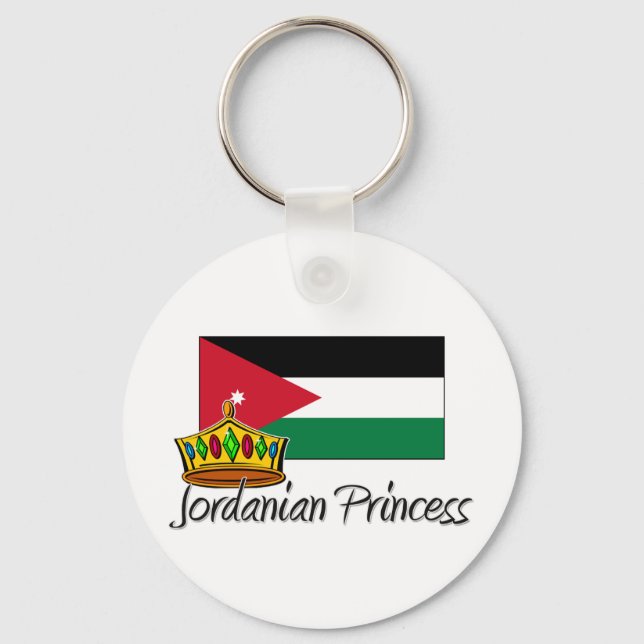Jordanische Prinzessin Schlüsselanhänger (Vorderseite)
