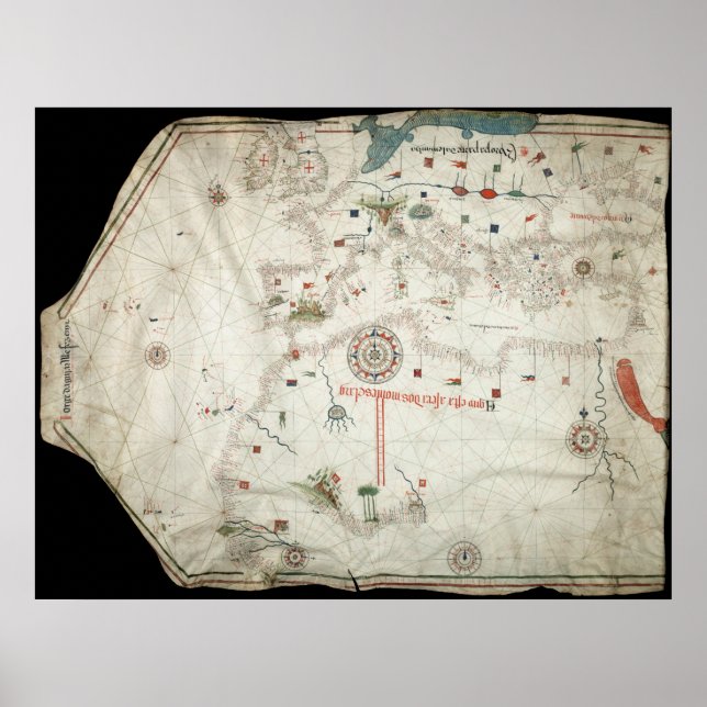 Jorge Aguiar Karte - 1492 Poster (Vorne)