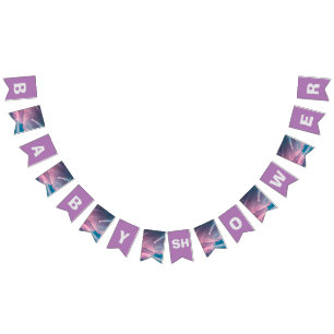 JORNEY PACE/ALPHABET:BABY SHOWER WIMPELKETTE