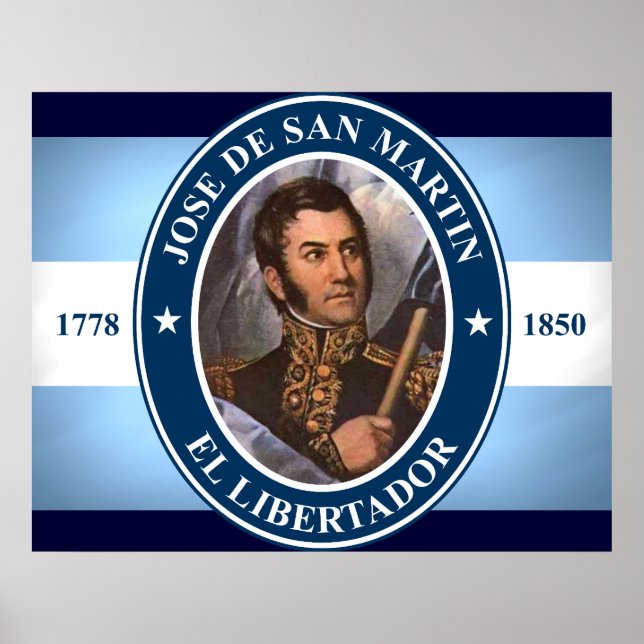 Jose de San Martin Poster (Vorne)
