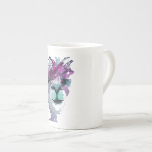 Jose die Alpaka-Tasse Prozellantasse