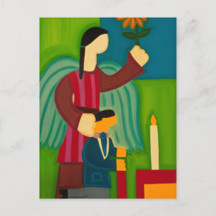 Jose Maria y su Angel 2009 Postkarte