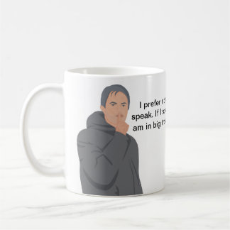 Jose Mourinho - Ich ziehe es vor, nicht zu spreche Kaffeetasse