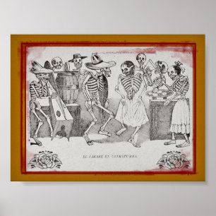 José Posada, EL jarabe en ultratumba 7x5.30 Druck Poster