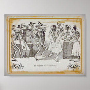José Posada, El jarabe en ultratumba 7x5.30 Print Poster