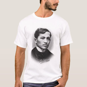Jose Rizal (schwarzer Druck) T-Shirt