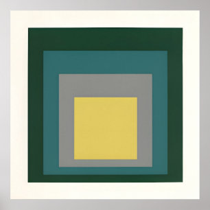 Josef Albers Malerei Poster