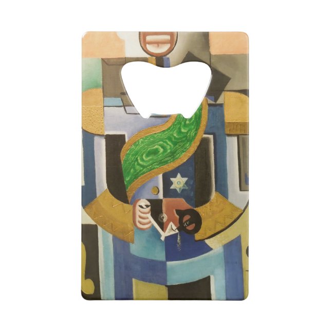 Josef Čapek (Czech, 1887 – 1945) Geldbeutel Flaschenöffner (Vorderseite)