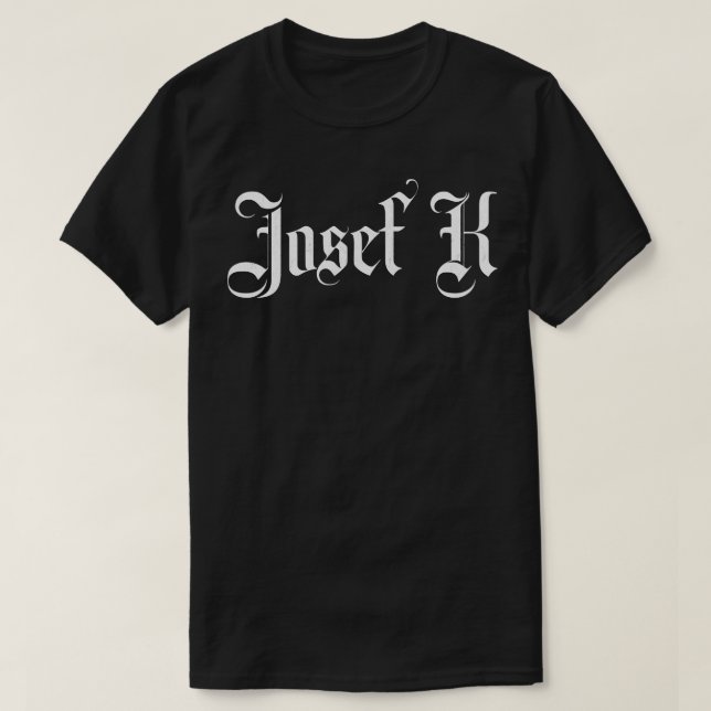 Josef K T-Shirt (Design vorne)