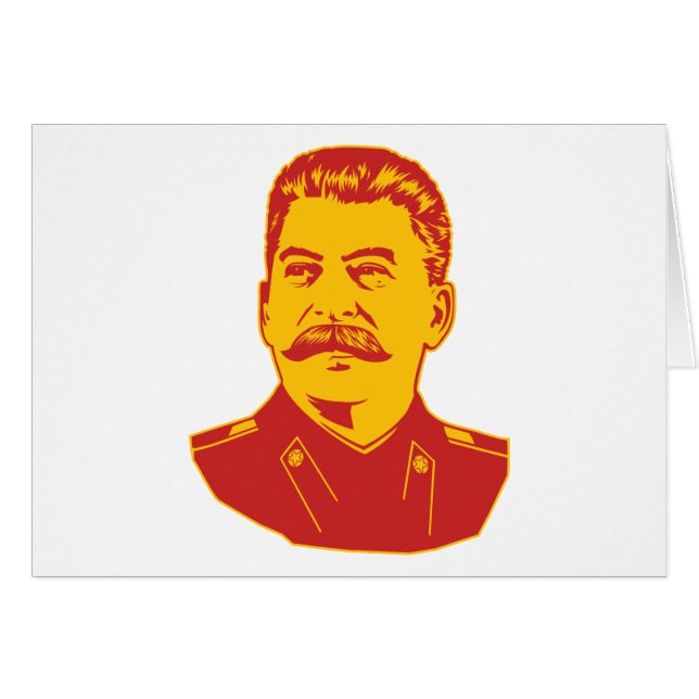 Josef Stalin Porträt (Vorderseite (Horizontal))