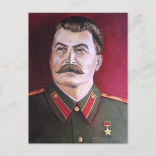 Josef Stalin Postkarte