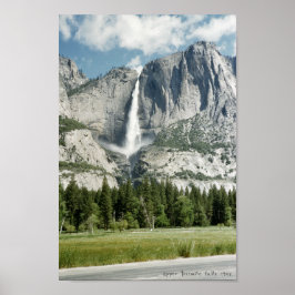 Josemite Falls Inspiriert 1952 Poster
