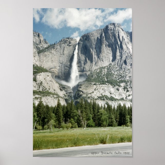 Josemite Falls Inspiriert 1952 Poster (Vorne)