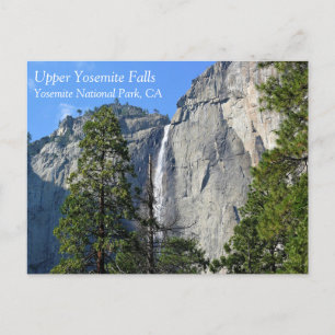 Josemite Falls, Yosemite National Park, CA P Postkarte