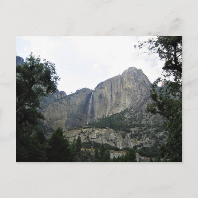 Josemite Falls, Yosemite National Park, CA Postkarte (Vorderseite)