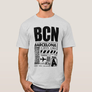 Josep Tarradellas Flughafen Barcelona El Prat T-Shirt