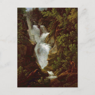Joseph Anton Koch, Wasserfall, 1796 Postkarte