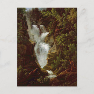 Joseph Anton Koch, Wasserfall, 1796 Postkarte