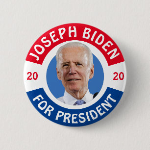 Joseph Biden for President 2020 Button