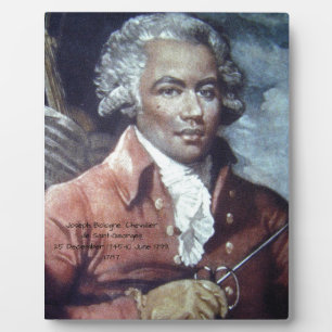 Joseph Bologne, Chevalier de Saint-Georges Fotoplatte