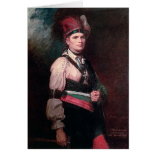 Joseph Brant, chef des Mohawk, 1742-1807