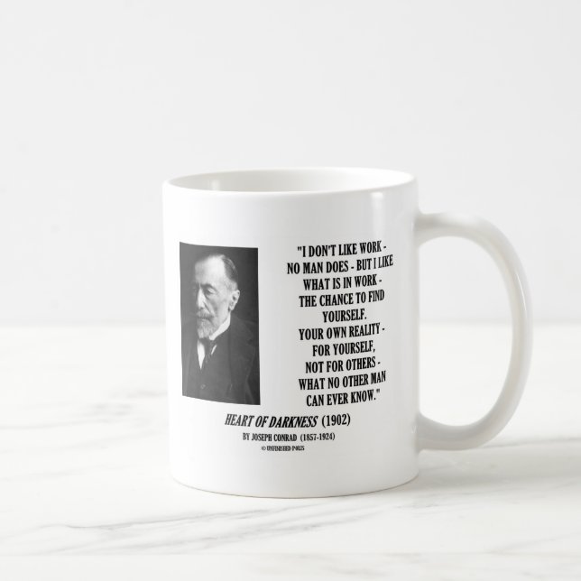 Joseph Conrad-Arbeits-Möglichkeit Ihr eigenes Kaffeetasse (Rechts)