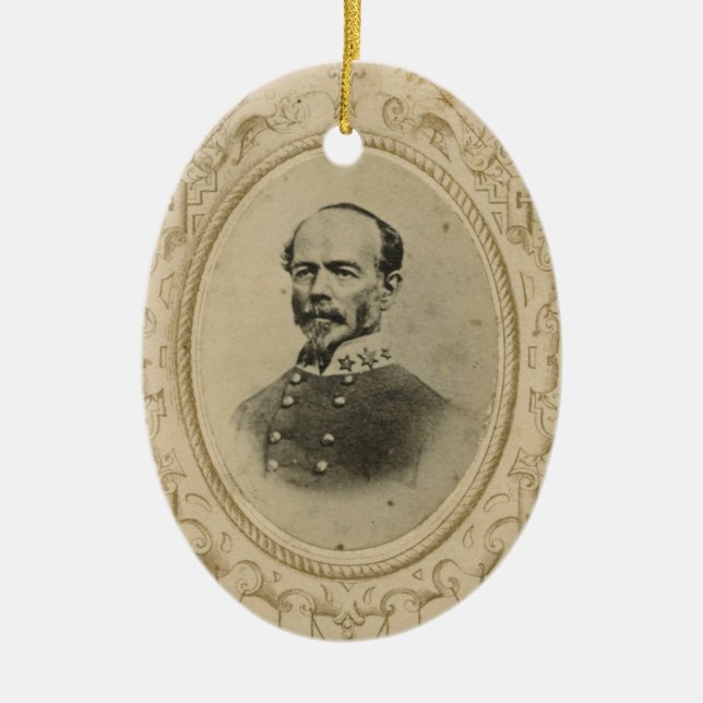 Joseph E. Johnston Keramik Ornament (Vorne)