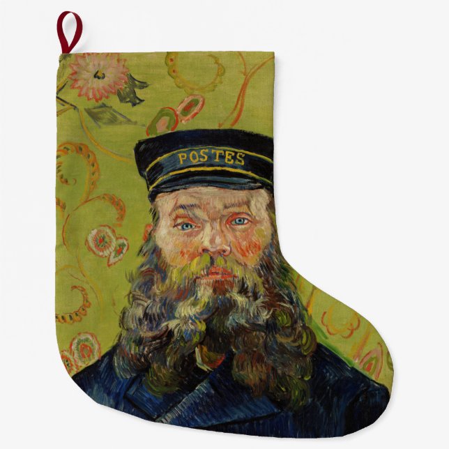 Joseph-Étienne Roulin (von Vincent van Gogh) Großer Weihnachtsstrumpf (Vorderseite)