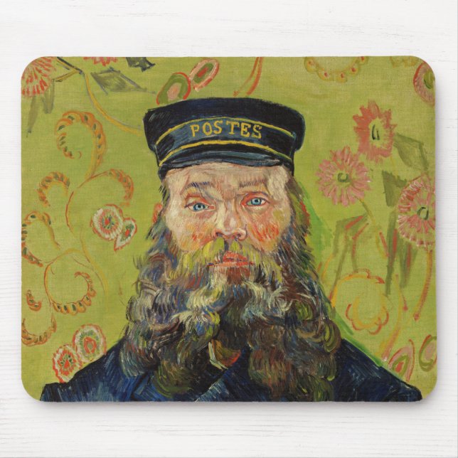 Joseph-Étienne Roulin (von Vincent van Gogh) Mousepad (Vorne)