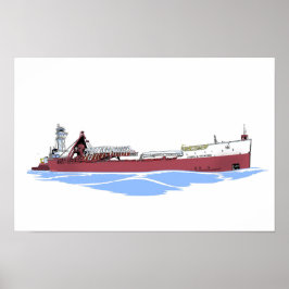 Joseph H. Thompson und Tug Laura L. VanEnkevort Poster