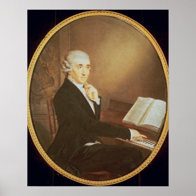 Joseph Haydn c.1795 Poster (Vorne)