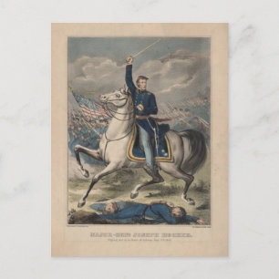 Joseph Hooker Postkarte