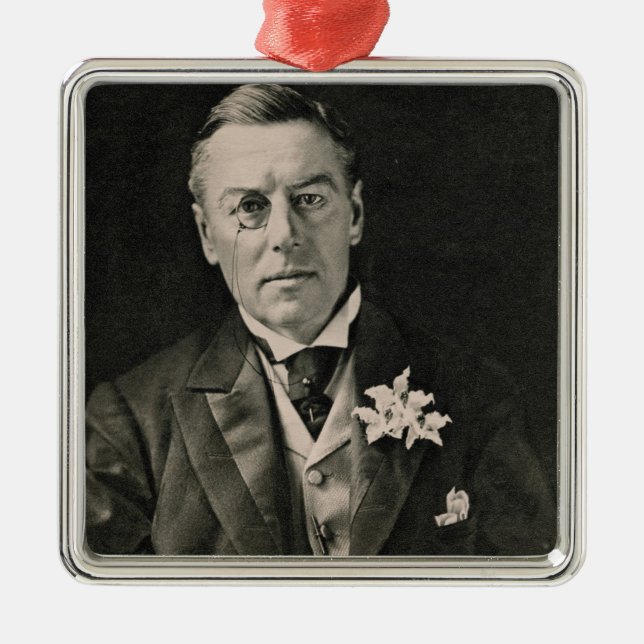 Joseph-Kammerherr Silbernes Ornament (Vorne)