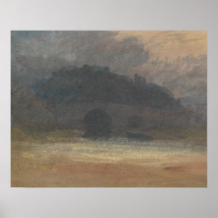 Joseph Mallord William Turner - Abend Landschaft Poster