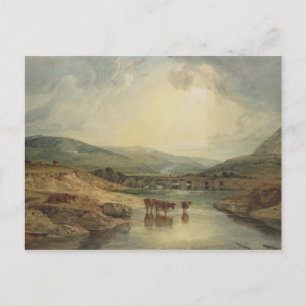 Joseph Mallord William Turner Brücke über die US Postkarte