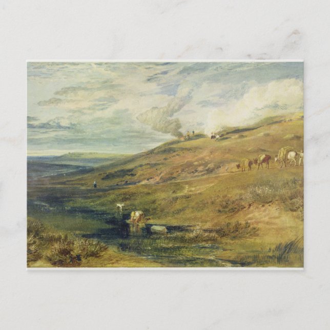 Joseph Mallord William Turner | Dartmoor: Die Sour Postkarte (Vorderseite)