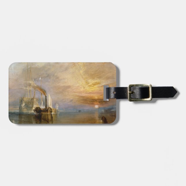 Joseph Mallord William Turner | das kämpfende Gepäckanhänger (Vorderseite horizontal)