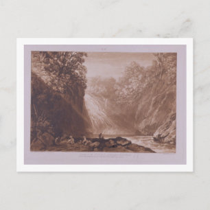 Joseph Mallord William Turner Der Fall der Cl Postkarte