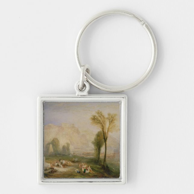 Joseph Mallord William Turner | der helle Stein O Schlüsselanhänger (Vorne)