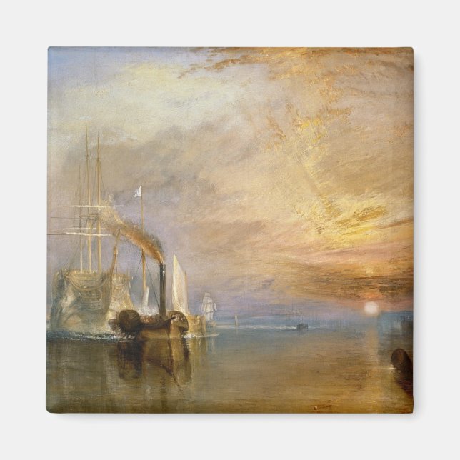 Joseph Mallord William Turner | Der Kampftemer Magnet (Vorne)